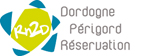 Logo Service loisirs accueil du Comité départemental du tourisme de la Dordogne.
